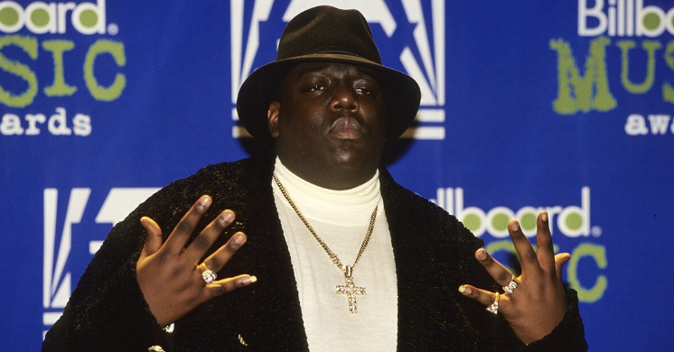 A photo of The Notorious B.I.G.