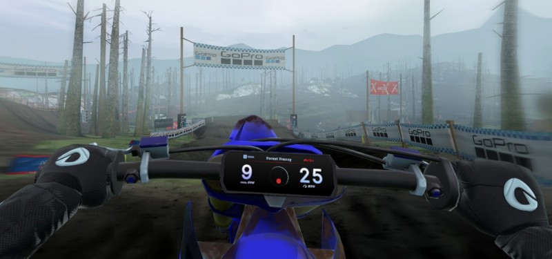 Flying a motorbike down the motorway! Hold on tight! ποΈ