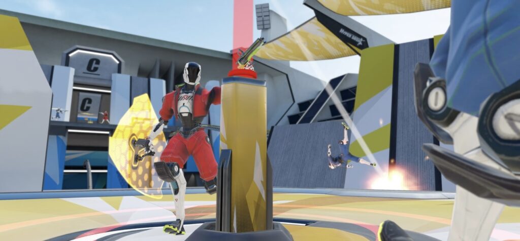 Run with your shield to the tower! Come on, let's attack! ๐ก๏ธ