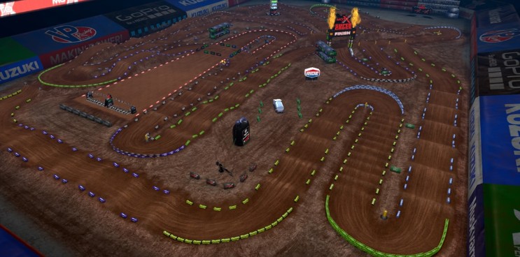 Master the track from above! Ready to jump? π