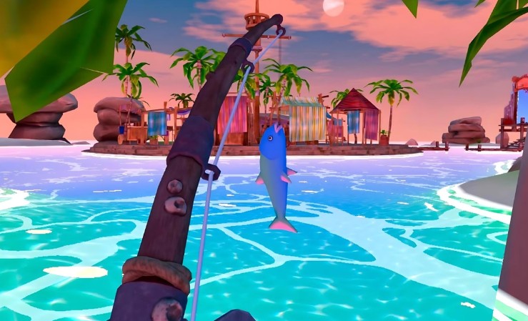 Fishing at sunset! What's the catch today? 🎣