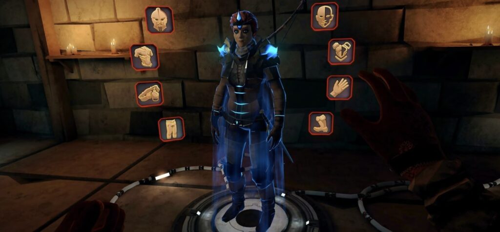 Choose equipment in the dungeon! Ready for battle? π‘οΈ