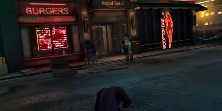 Walking down the street after a fight! Time for some new adventures!