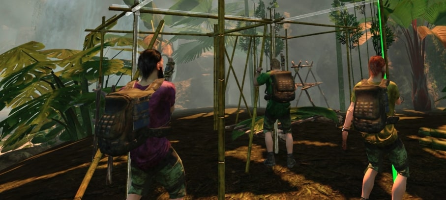 Face the Amazon’s wild jungle with a machete in hand test your guts now!
