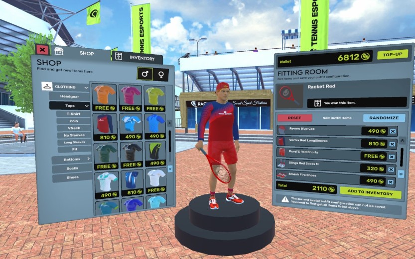 Customise your character to your liking!