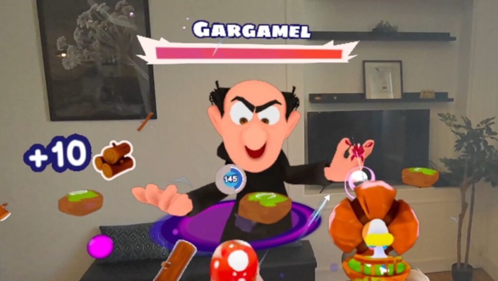 Dive into Smurfs: Flower Defense! Face off against Gargamel in a vibrant VR setting, protecting the village on your Meta Quest! π
