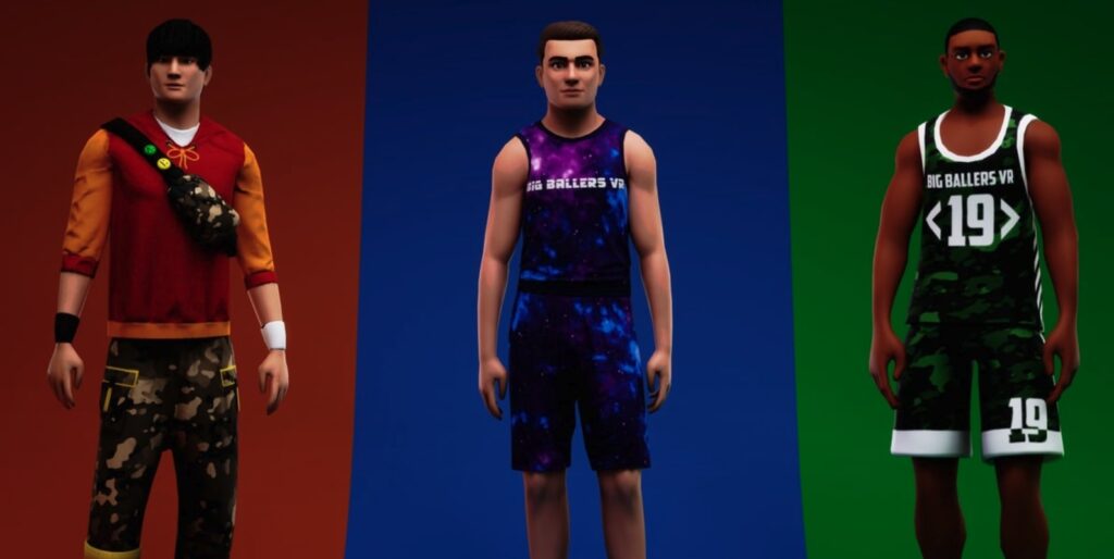 Choose your character and your favorite sport!