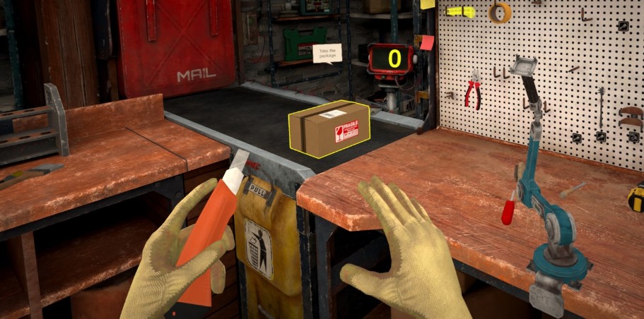 Welcome to a VR simulator that teaches real crafting skills!