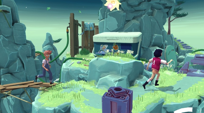 Hi, and this is a VR game for Meta Quest, exploring friendship through emotional puzzles and time manipulation!