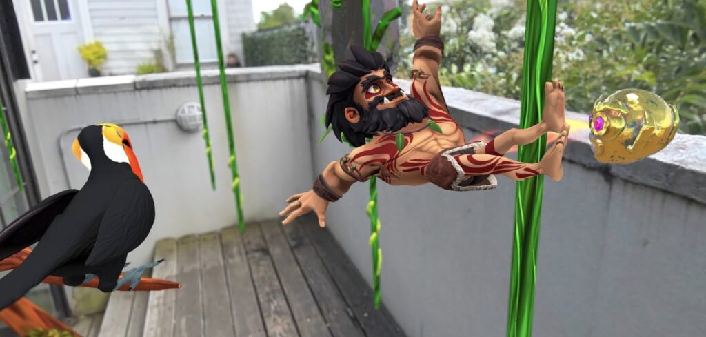 Turn your room into a living jungle with Quest 3 and continuous scanning technology (Lynx open-source tracking)!
