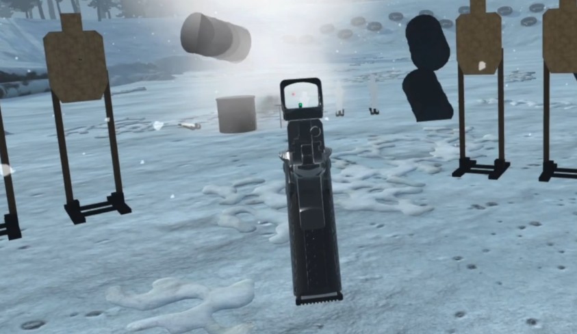 Train in VR space!