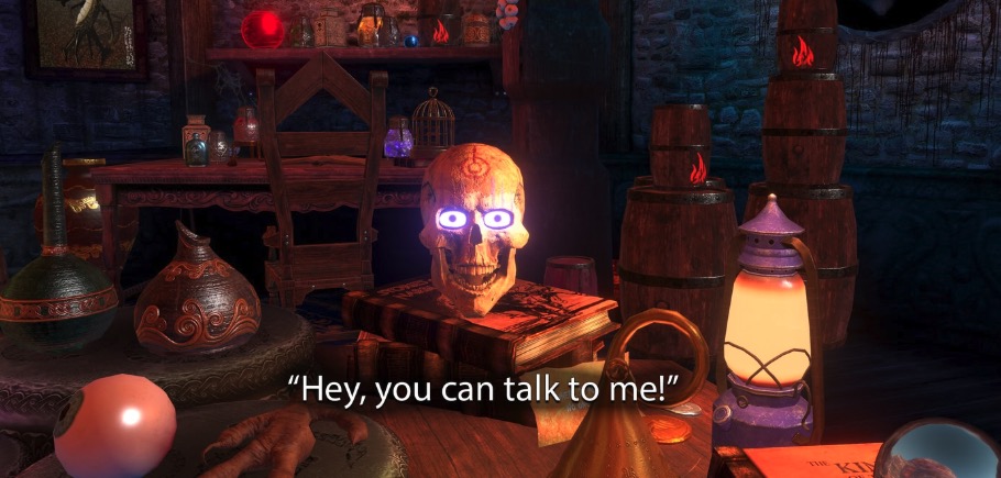 And also a skull assistant who will help you in your endeavors as an experienced magician!