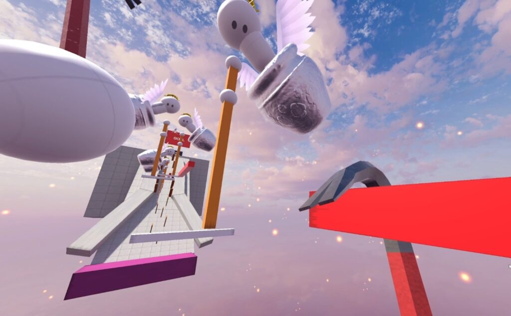 Climb as high as you can! Well, are your palms sweaty yet? Don't look down!