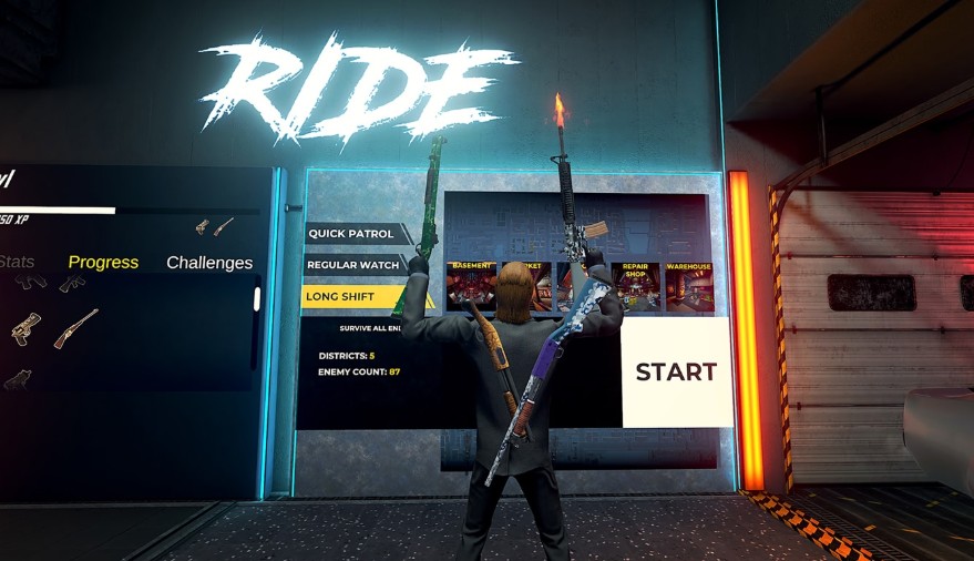 The game runs up to 300,000 physics calculations per second on Quest hardware.