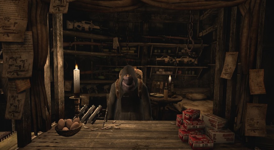 Iconic moments reimagined — village ambush, chainsaw duels, Regenerators!