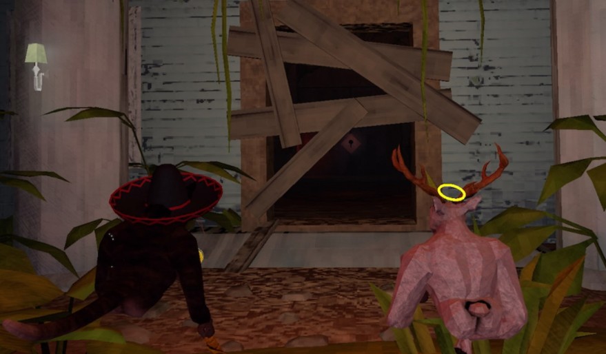 Destruction becomes strategy: broken furniture doubles as cover or traps!