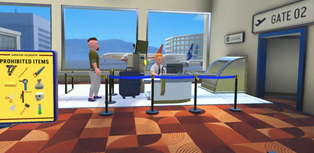 Airports like Narita already use VR simulations to cut training times by 42%.
