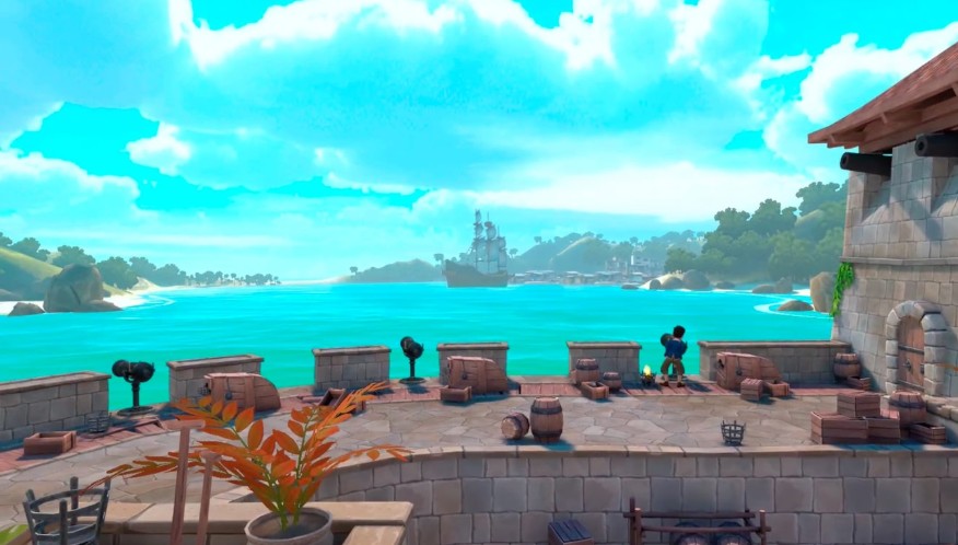 The game is built around pure hand-tracking: maps, cursed artifacts, and even “feeding” a skeleton are solved with controller-free gestures.