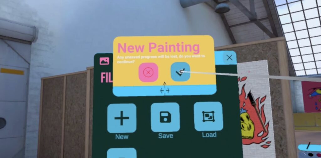 Up to 10 artists can co-create live in shared virtual spaces.