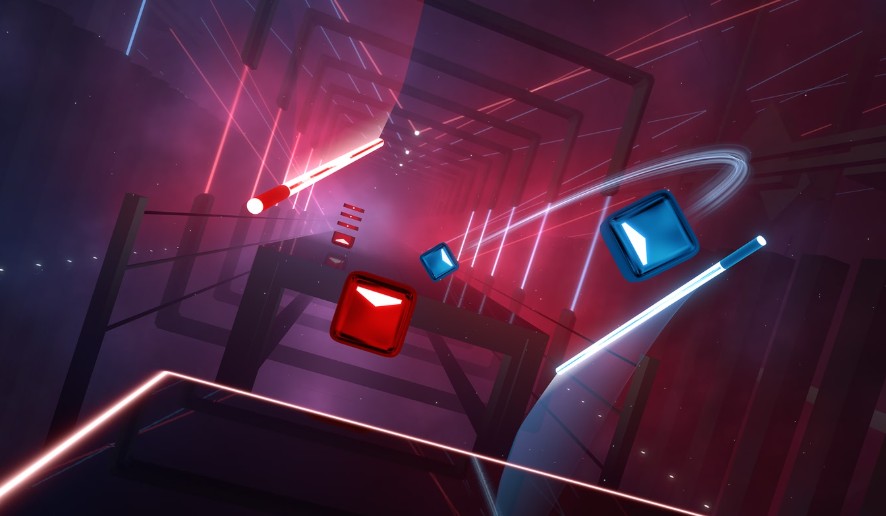 Players can burn 8-10 calories per minute thanks to full-body movements that double as a workout.