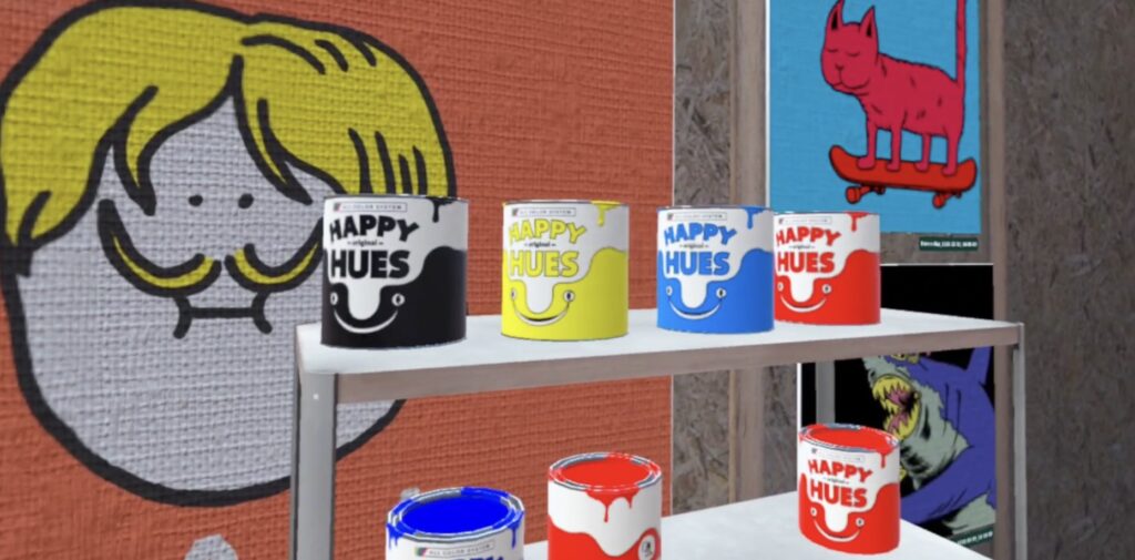 Voice control and haptic feedback make VR painting accessible to everyone.