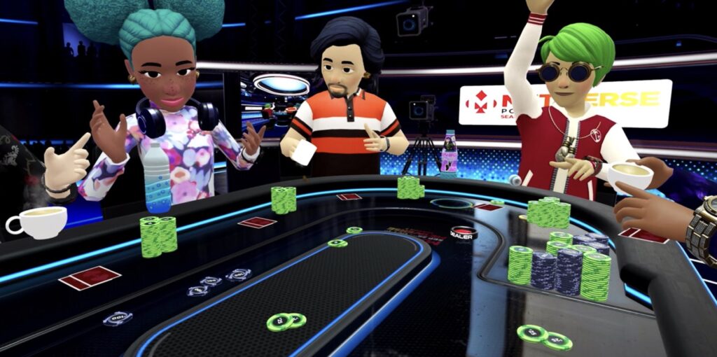 Vegas Infinite supports 500+ simultaneous players in shared casino spaces.