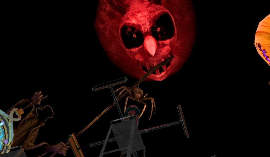 The game includes post-session stress analytics, logging hesitation time and peak psychological responses.