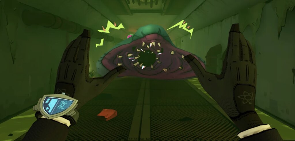 Adaptive alien AI - shapeshifters learn patterns: repeat route → patrol/behavior changes; Mimic imitates partner voice, sub-vocal detector catches lies, AI reacts to breathing, footsteps & clothing rustle.