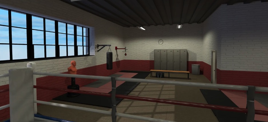 The game emphasizes distinct fighter styles, including weaponized showmanship and a frenetic southpaw archetype that forces constant pivots and angles.