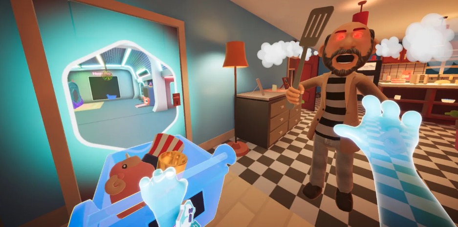 The core mechanic is voice recognition: it parses pitch, volume, and cadence, turning whispers into subtle scares and shouts into bigger reactions.