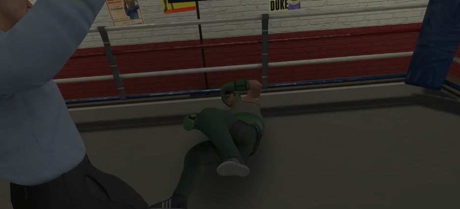 Stamina drains from defense movement too slips, weaves, and constant motion are part of round management, not just punching.