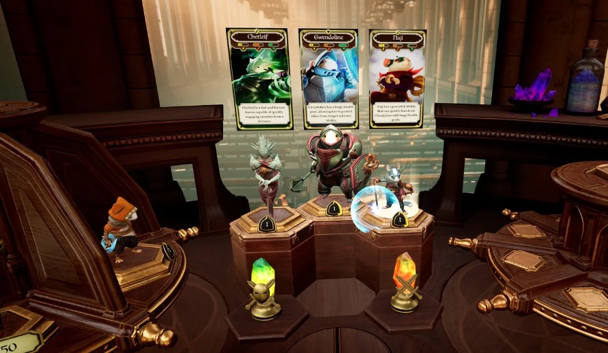 A Quill + Arin combo (close-range pressure + vine zone control) is described as winning a match in under 90 seconds.