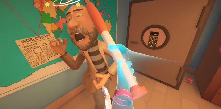 It describes noise-cancellation trained on 10,000+ audio samples to handle ambient noise in real spaces.