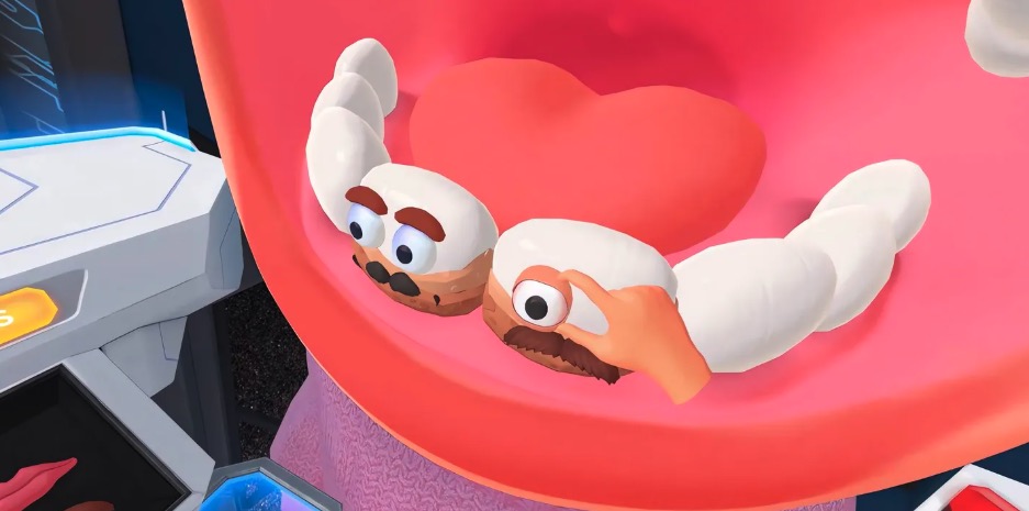 In playtests, 65% of users overestimated force; enamel cracks triggered a ~300ms haptic burst as corrective feedback.