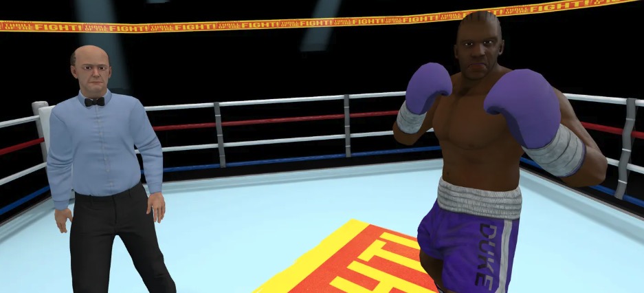 Knockouts are described as physics-driven rather than random, with granular hit detection and specific KO outcomes from clean temple/chin shots versus body blows.